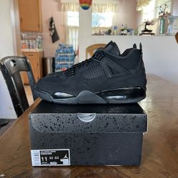 Jordan 4 Retro Black Cat (2025) Size 11