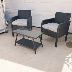 Patio Table And Chair Set 