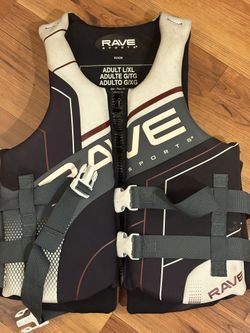 Rave Sports Neoprene Life Vest,  Size L/XL