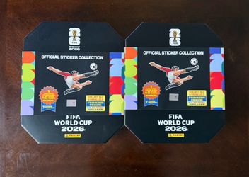 FREE! Panini FIFA World Cup 2026 Box Stadium Shaped Sticker Cards Organizer Storage Box Only