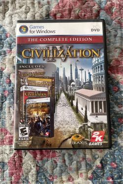 Sid Meier's Civilization IV: The Complete Edition (2009) PC DVD Excellent