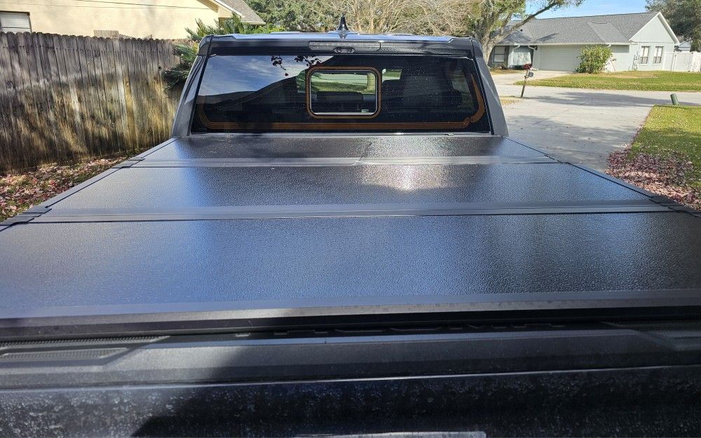Toyota Tacoma Hard Tri-Fold Truck Bed Tonneau Cover 5ft.