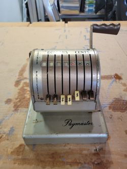 Paymaster S-550 Check Writing Machine