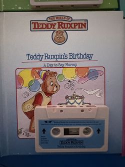 Teddy Ruxpin Tapes And Books