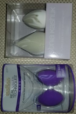 Sonia kashuk and Real Techniques sponge both for $10