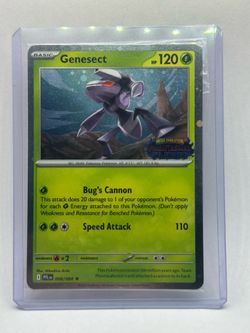 2‼️ Pokemon Genesect 008 Phantasmal Flames Best Buy Promo SEALED