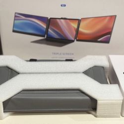 NEW! Triple Laptop Screen Extender 13-17
