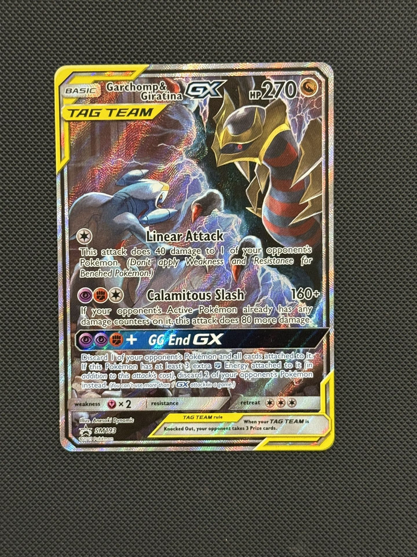 Giratina & Garchomp Tag team
