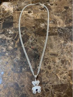 925 Silver Bear Chain