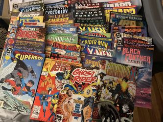 Assorted Lot Of 36 Comic Books