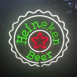 Heineken Neon Beer Sign