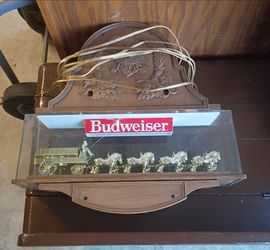 Vintage Budweiser Clock