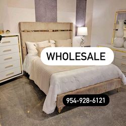 Brand New Bedroom Set- Shop Now Pay Later- FREE MATTRESS AND BOX SPRING INCLUDED.