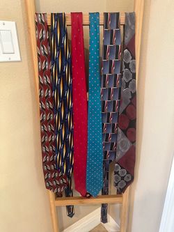 Vintage Silk Tie Lot - Set of 6