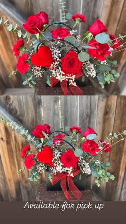  Valentines Day Natural Rose Bag