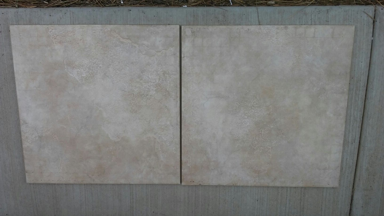 Porcelain tiles 20x20 approx 95 sq ft