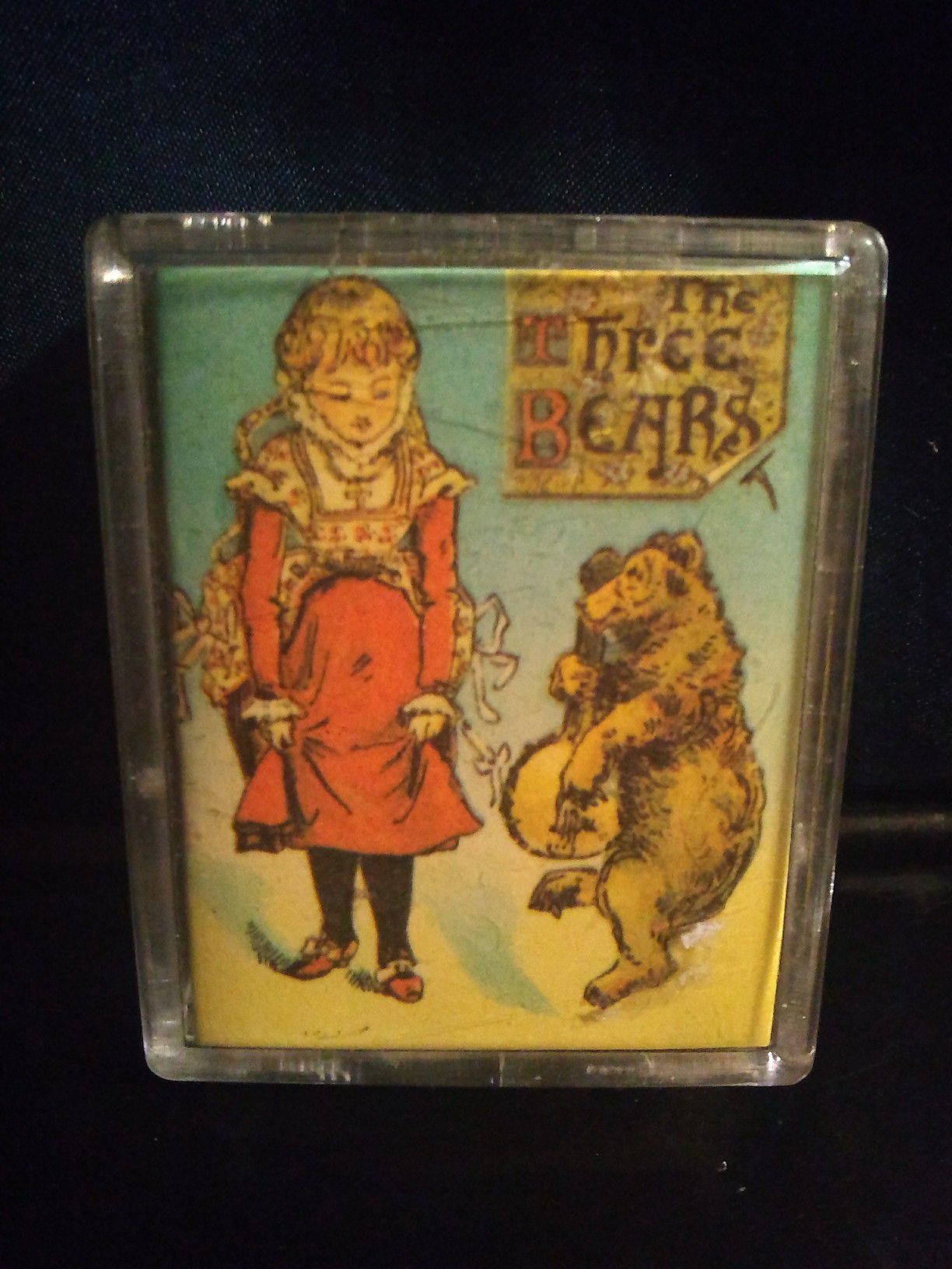 Vintage Teddy bear books 5 miniature dollhouse books