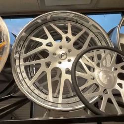 26 Inch Forgiato Wheels Tires Steering Wheel