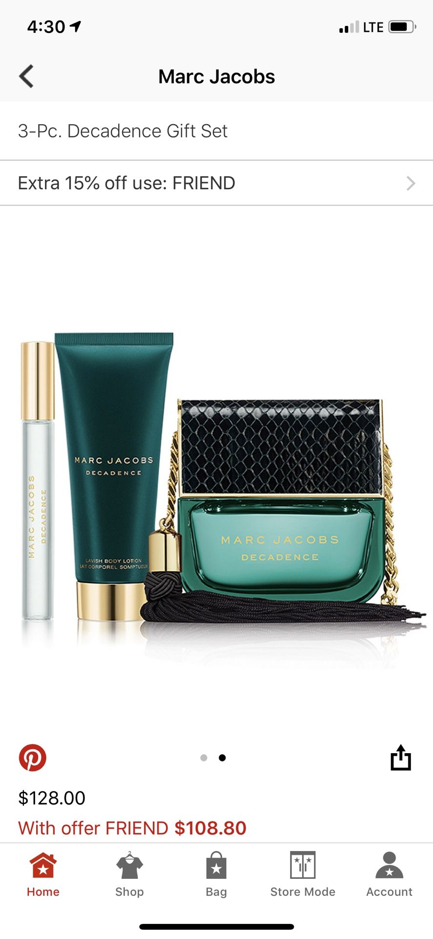 Marc Jacobs Decadence Gift Set