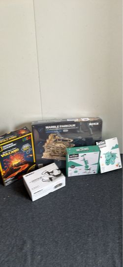 STEM Toy Bundle – Drone, Marble Run, Volcano Kit & More
