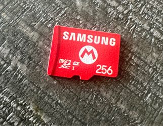 Nintendo switch 2 official Micro SD Express card 256GB Samsung EX Mario