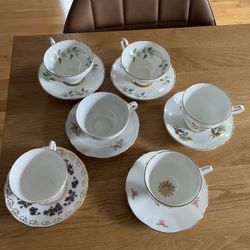 6-piece Vintage Tea Set