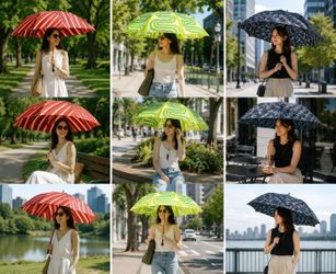 Umbrellas with Light