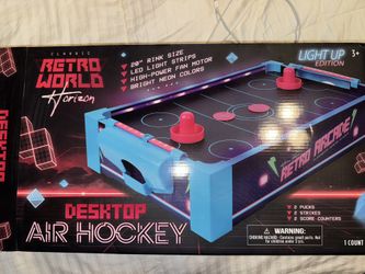 Mini Retro World Desktop Air Hockey