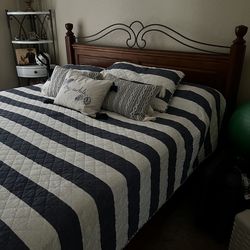 King size bed frame