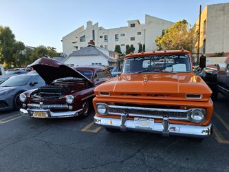 1963 Chevrolet Pickup - Bright Orange, CA Historical Plates