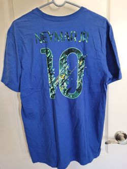 Nike Neymar Blue National Team Brazil Tee Shirt 