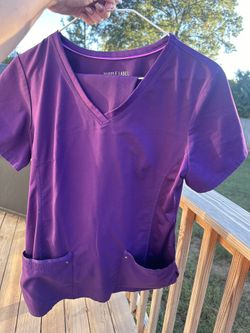 Purple Label Yoga Medium Scrub Tops