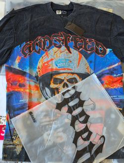 Godspeed Skeleton Urban Sports Car Print Short Sleeve T-Shirt XL