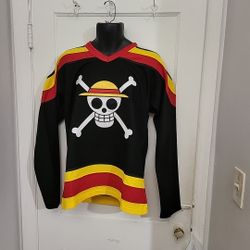 NWT One Piece Luffy Hockey Jersey Small BoxLunch Exclusive
