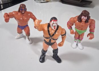 Vintage WWF Action Figures