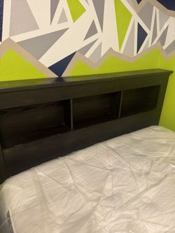 Nice Used Queen Size Bed And Mattress Set!!