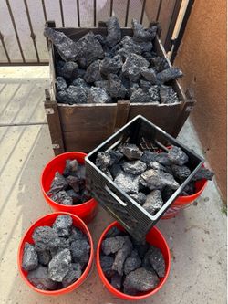 BLACK LAVA ROCK - aquarium or terrarium ($1 per lb