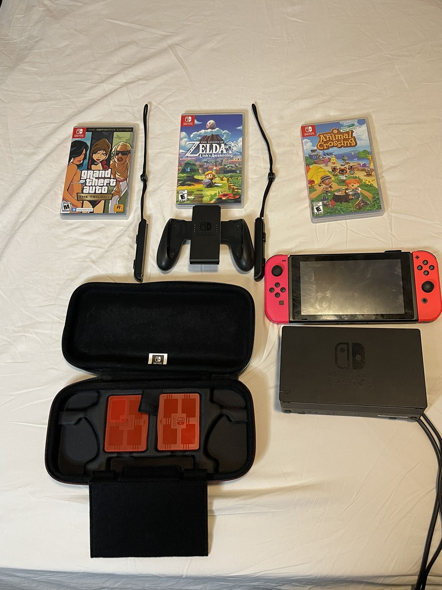 Nintendo Switch Bundle w/ 3 Games