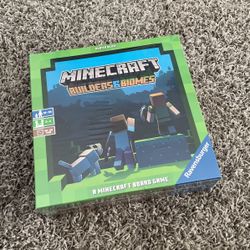 Minecraft Builders And Biomes Board Game