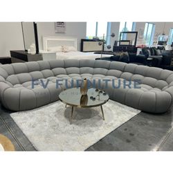 BRAND NEW! MODERN BUBBLE OVERSIZED SECTIONAL ! 3 MONTHLY PAYMENTS 