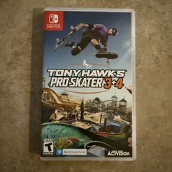 NINTENDO SWITCH TONYHAWKS PRO SKATER 3+4