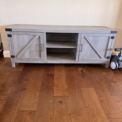Farmhouse Grey Tv Stand