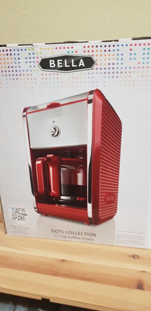Brand NEW in Box Bella COFFEE MAKER