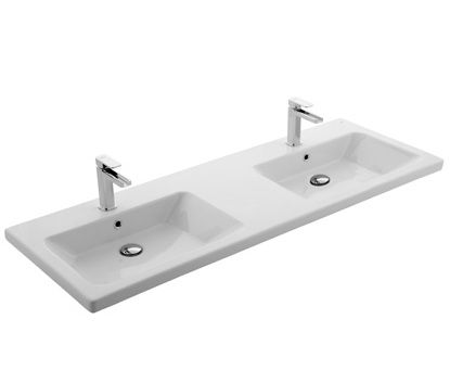 55 inch Double Bathroom Sink / Vanity Top For Sale for Sale in Clifton, NJ - OfferUp