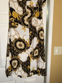 Bathing Suit Coverup Skirt Ties On Side Size 8