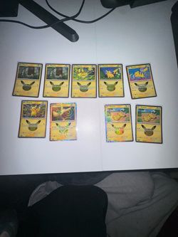 Pikachu 30th common card lot