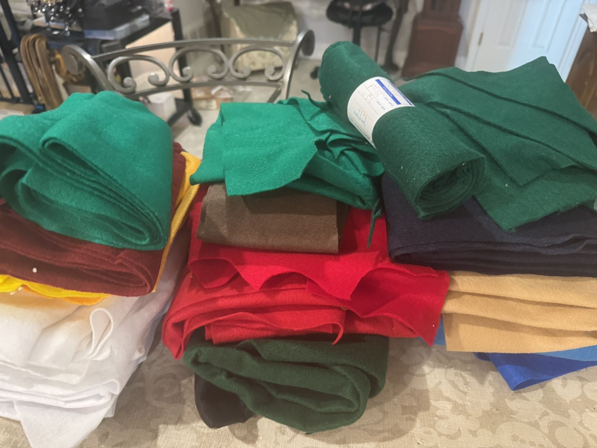 Free Felt Fabric, Stuffing And Gift Bags