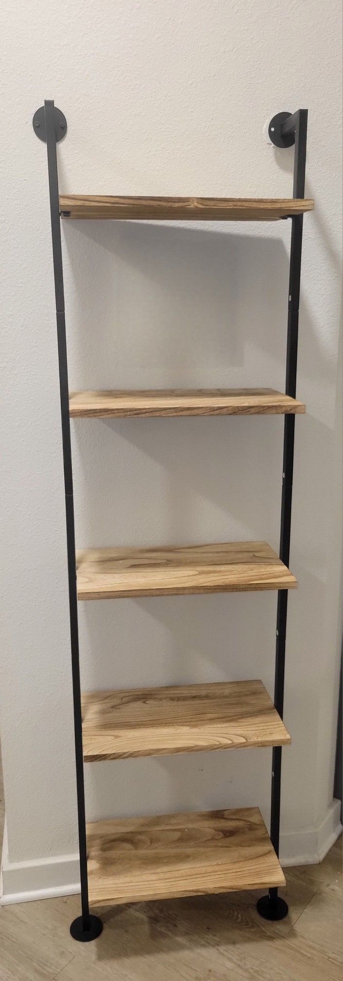 5 - Tier Wall Ladder Book Shelf