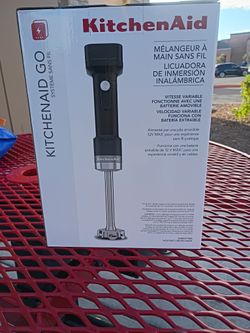 Kitchenaid Cordless Hand Blender Matte Black