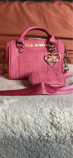 pink steve madden purse
